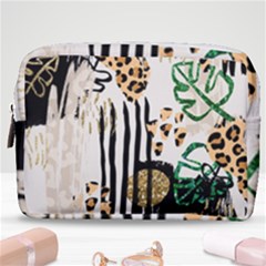 Modern Jungle Make Up Pouch (medium) by ConteMonfrey