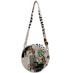 Modern Jungle Crossbody Circle Bag by ConteMonfrey