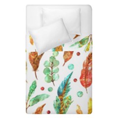 Watercolor Nature Glimpse  Duvet Cover Double Side (single Size) by ConteMonfrey