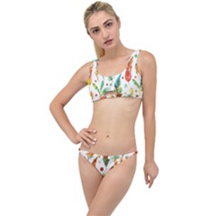 Watercolor Nature Glimpse  The Little Details Bikini Set by ConteMonfrey