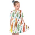 Watercolor Nature Glimpse  Kids  Sailor Dress View1