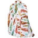 Watercolor Nature Glimpse  Double Compartment Backpack View1