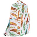 Watercolor Nature Glimpse  Double Compartment Backpack View2