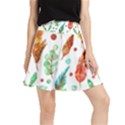 Watercolor Nature Glimpse  Waistband Skirt View1