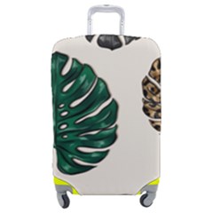 Colorful Monstera  Luggage Cover (medium) by ConteMonfrey