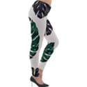 Colorful Monstera  Lightweight Velour Leggings View4