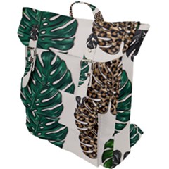 Colorful Monstera  Buckle Up Backpack by ConteMonfrey