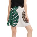 Colorful Monstera  Waistband Skirt View1