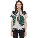 Colorful Monstera  Short Sleeve Pocket Shirt View1