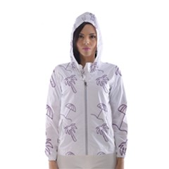 Doodles - Beach Time! Women s Hooded Windbreaker by ConteMonfrey