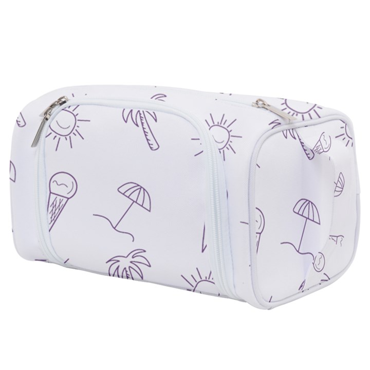 Doodles - Beach Time! Toiletries Pouch