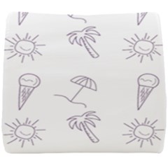 Doodles - Beach Time! Seat Cushion by ConteMonfrey