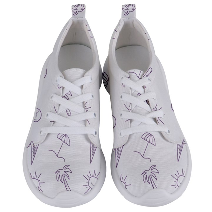 Doodles - Beach Time! Women s Lightweight Sports Shoes