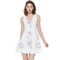 Doodles - Beach Time! Inside Out Reversible Sleeveless Dress by ConteMonfrey