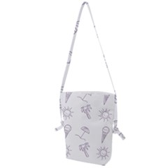 Doodles - Beach Time! Folding Shoulder Bag by ConteMonfrey