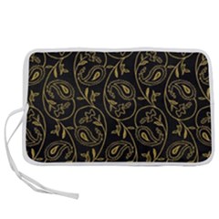 Classy Golden Leaves   Pen Storage Case (m) by ConteMonfrey