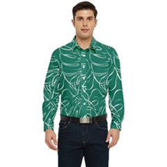 Tropical Monstera  Men s Long Sleeve  Shirt by ConteMonfrey