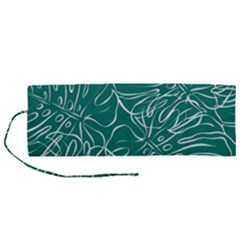 Tropical Monstera  Roll Up Canvas Pencil Holder (m) by ConteMonfrey