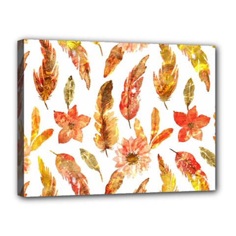 Hot Colors Nature Glimpse Canvas 16  X 12  (stretched) by ConteMonfrey