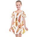 Hot Colors Nature Glimpse Kids  Smock Dress View1