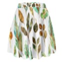 Leaves And Feathers - Nature Glimpse High Waist Skirt View2