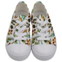 Leaves And Feathers - Nature Glimpse Kids  Low Top Canvas Sneakers View1