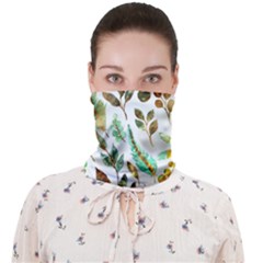 Leaves And Feathers - Nature Glimpse Face Covering Bandana (adult) by ConteMonfrey