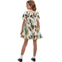 Leaves And Feathers - Nature Glimpse Kids  Short Sleeve Dolly Dress View4