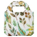 Leaves And Feathers - Nature Glimpse Premium Foldable Grocery Recycle Bag View1