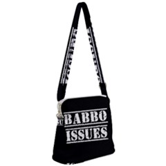 Babbo Issues - Italian Humor Zipper Messenger Bag by ConteMonfrey