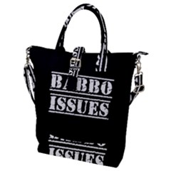 Babbo Issues - Italian Humor Buckle Top Tote Bag by ConteMonfrey