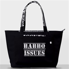 Babbo Issues - Italian Humor Back Pocket Shoulder Bag  by ConteMonfrey