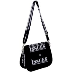 Babbo Issues - Italian Humor Saddle Handbag by ConteMonfrey