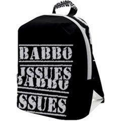 Babbo Issues - Italian Humor Zip Up Backpack by ConteMonfrey