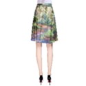 Abstract Forest Green Jungle Psychedelic Art Nature A-Line Skirt View2