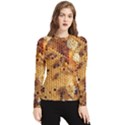 Insect Macro Honey Bee Animal Women s Long Sleeve Rash Guard View1