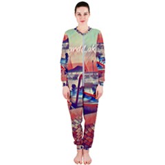 Boats On Lake Garda Onepiece Jumpsuit (ladies) by ConteMonfrey