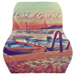 Boats On Lake Garda Car Seat Back Cushion  by ConteMonfrey