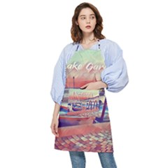 Boats On Lake Garda Pocket Apron by ConteMonfrey