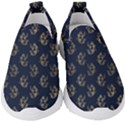 Gold Mermaids Silhouettes Kids  Slip On Sneakers View1