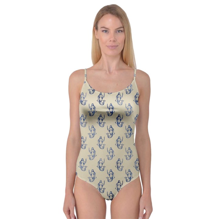 Mermaids Are Real Camisole Leotard 