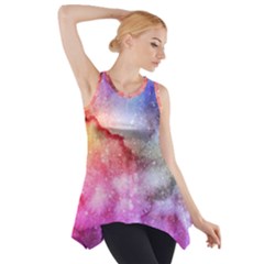 Unicorn Clouds Side Drop Tank Tunic by ConteMonfrey