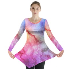 Unicorn Clouds Long Sleeve Tunic  by ConteMonfrey