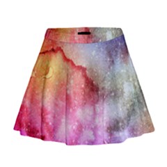 Unicorn Clouds Mini Flare Skirt by ConteMonfrey