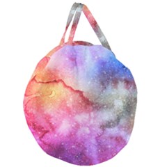 Unicorn Clouds Giant Round Zipper Tote by ConteMonfrey