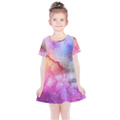 Unicorn Clouds Kids  Simple Cotton Dress by ConteMonfrey