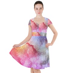 Unicorn Clouds Cap Sleeve Midi Dress by ConteMonfrey