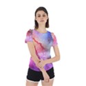 Unicorn Clouds Back Cut Out Sport Tee View2