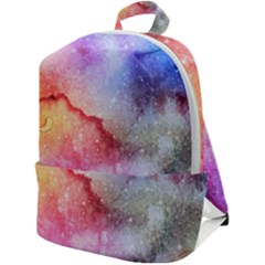 Unicorn Clouds Zip Up Backpack by ConteMonfrey