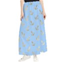 Gold Anchors Long Live   Maxi Chiffon Skirt View1